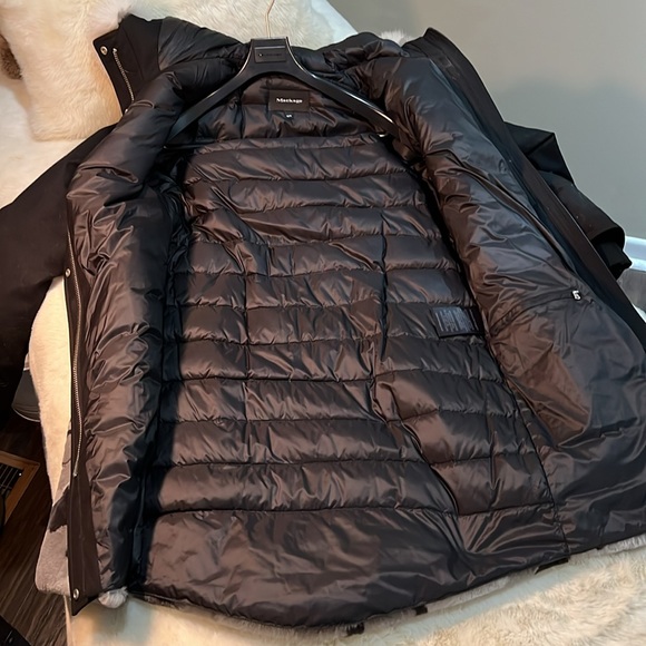 Mackage Black & Camo Parka - Picture 10 of 16